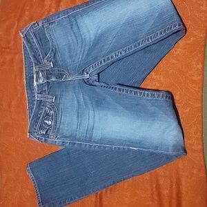 True Religion Low Rise Straight Leg Jeans size 26